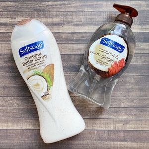 SOFTSOAP Coconut Body Scrub & Hand Soap